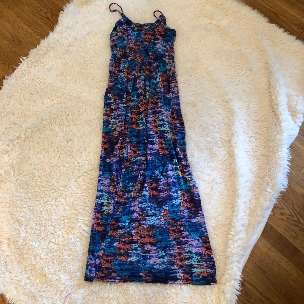 Multicolored Maxi Dress